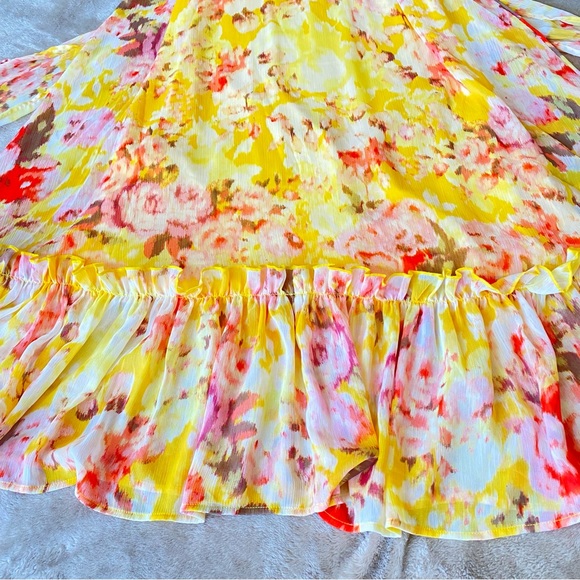 Calvin Klein Maxi dress. Size 2. Womens Floral Print Tea party Maxi Dress - Picture 10 of 14